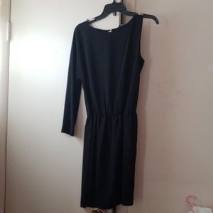 ZARA Elegant Black Dress Size M